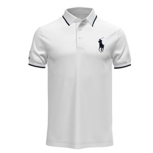 Ralph Lauren Polo Golf Performance Shirt Big Pony Pop Collar Preppy      24